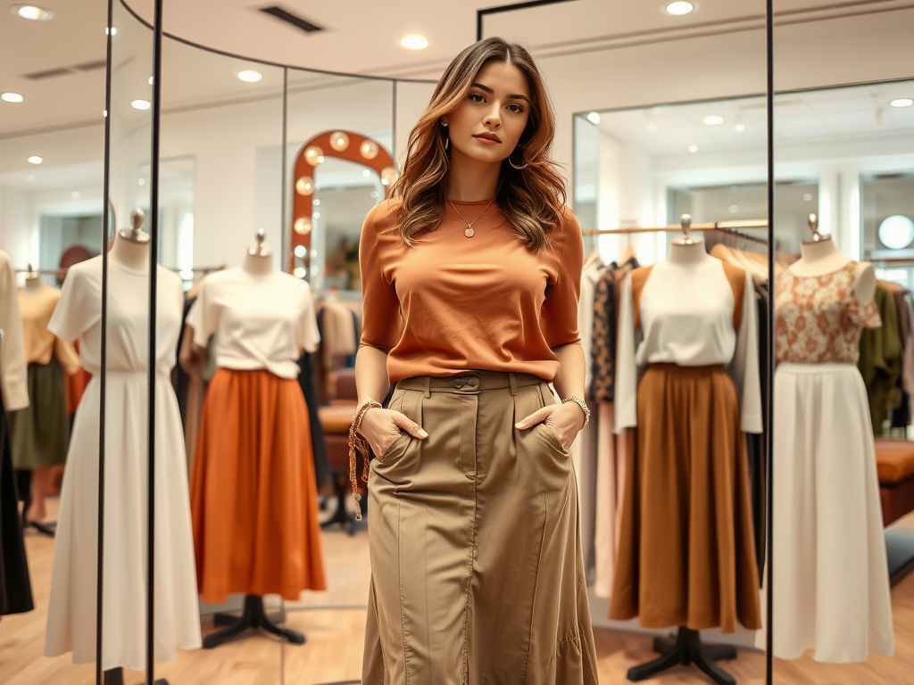 CYSOFT.RO | Ghid de stil pentru fusta pantalon midi: cum să o porți corespunzător