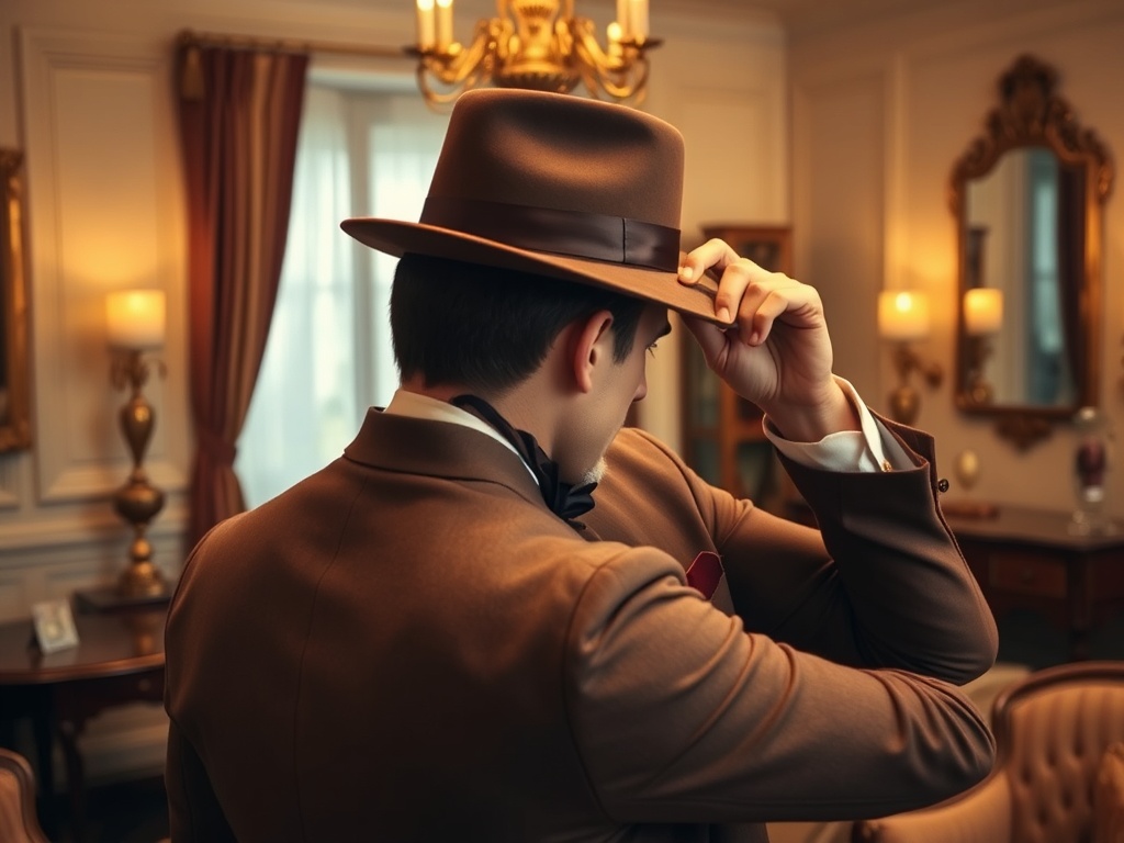 CYSOFT.RO | Cum să îți alegi o pălărie de fetru cu boruri înguste și panglică din satin